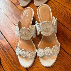 Jack Rodger’s heel.